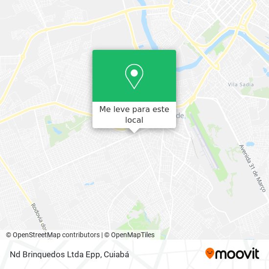 Nd Brinquedos Ltda Epp mapa