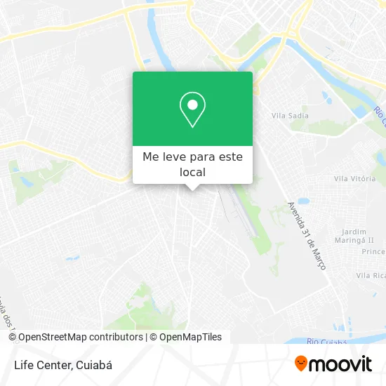 Life Center mapa