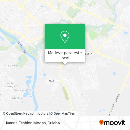 Juanna Fashion Modas mapa