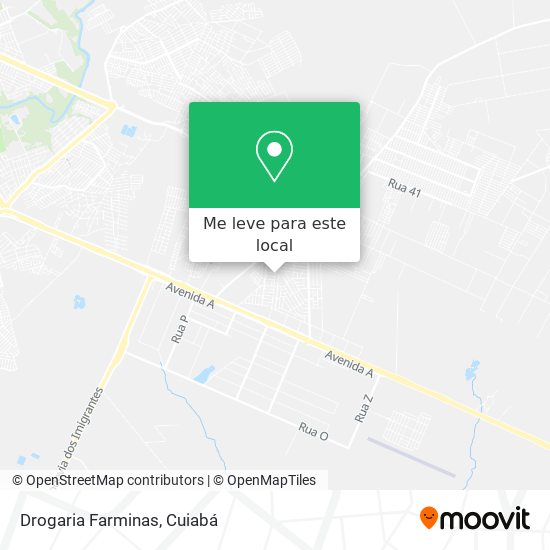 Drogaria Farminas mapa