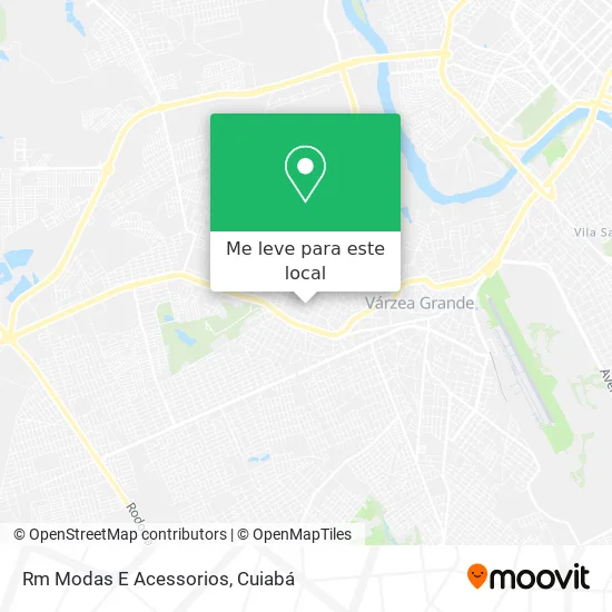 Rm Modas E Acessorios mapa
