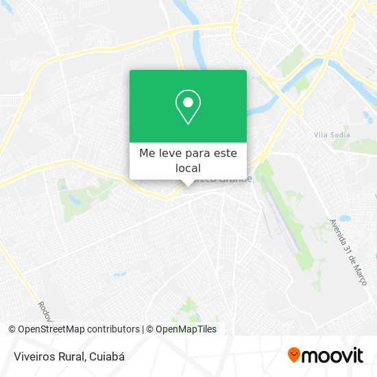 Viveiros Rural mapa