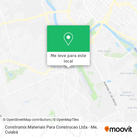 Construmix Materiais Para Construcao Ltda - Me mapa