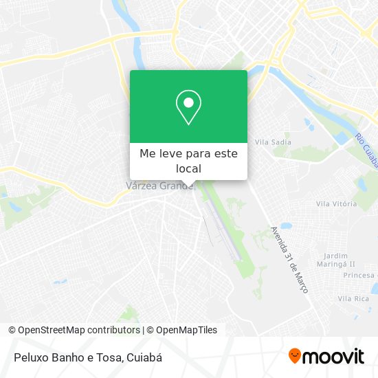 Peluxo Banho e Tosa mapa