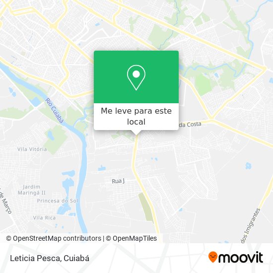 Leticia Pesca mapa