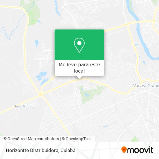 Horizontte Distribuidora mapa