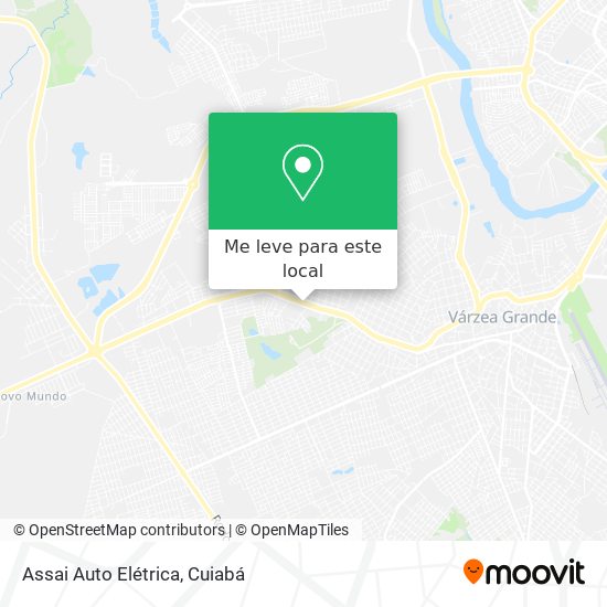 Assai Auto Elétrica mapa
