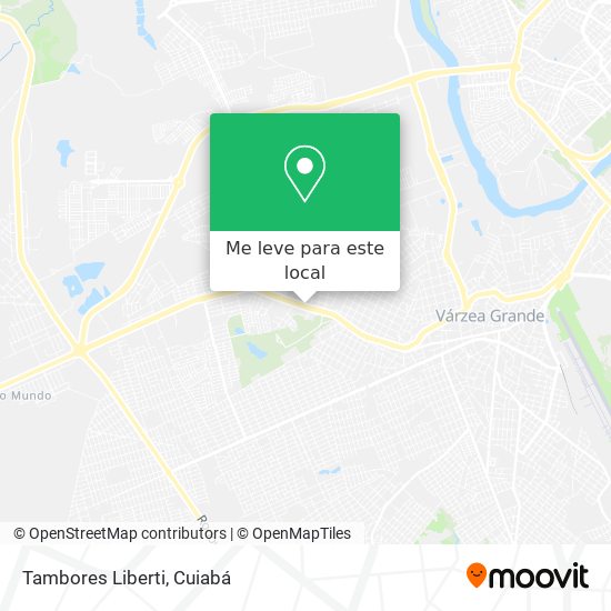 Tambores Liberti mapa