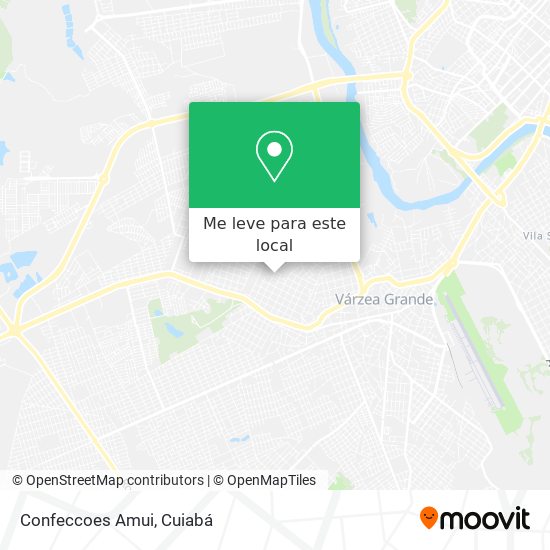 Confeccoes Amui mapa