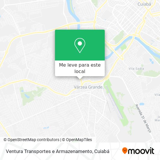 Ventura Transportes e Armazenamento mapa