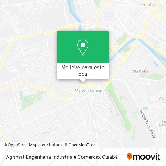 Agrimat Engenharia Indústria e Comércio mapa