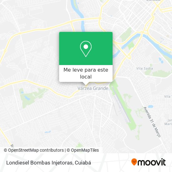 Londiesel Bombas Injetoras mapa