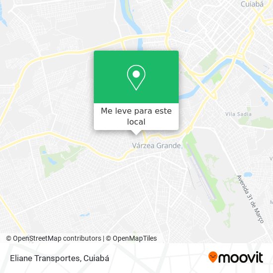 Eliane Transportes mapa