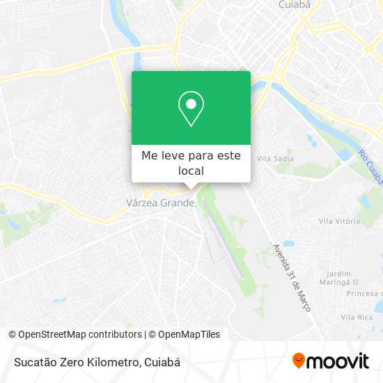 Sucatão Zero Kilometro mapa