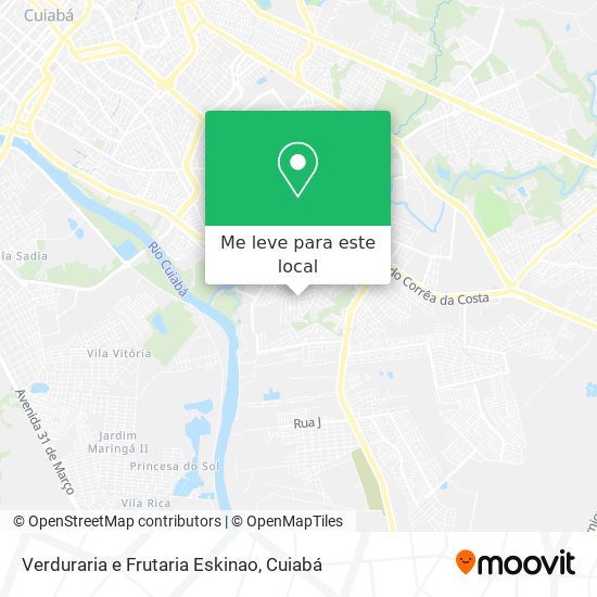 Verduraria e Frutaria Eskinao mapa