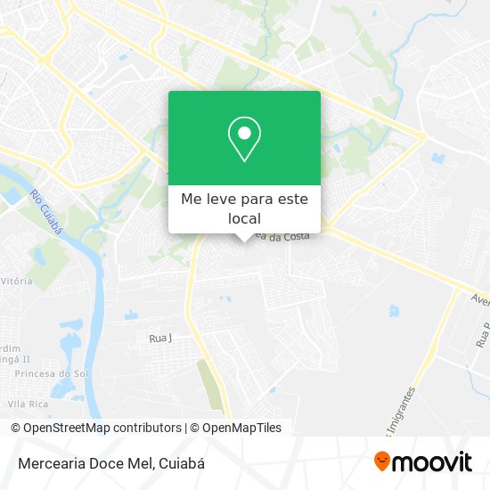 Mercearia Doce Mel mapa