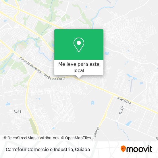 Carrefour Comércio e Indústria mapa