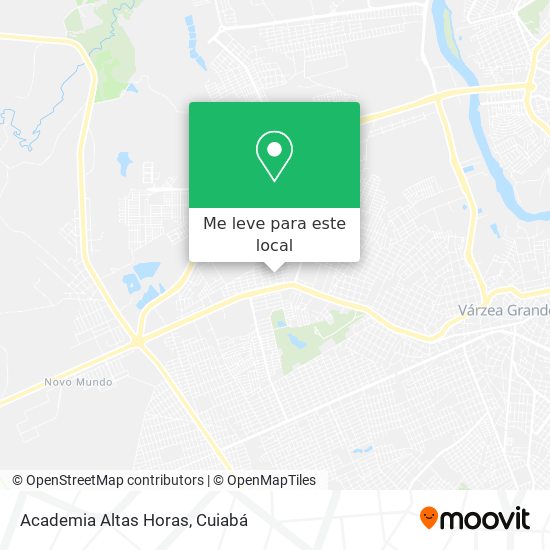 Academia Altas Horas mapa
