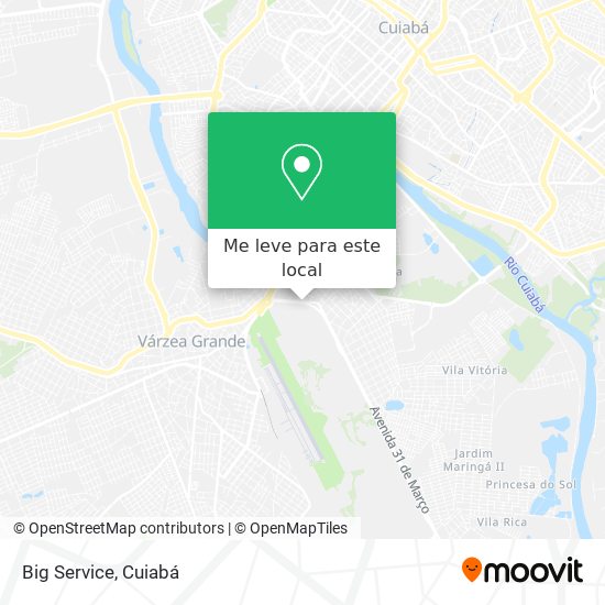 Big Service mapa