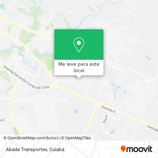 Abade Transportes mapa