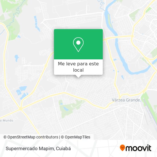Supermercado Mapim mapa