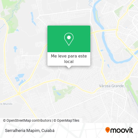 Serralheria Mapim mapa