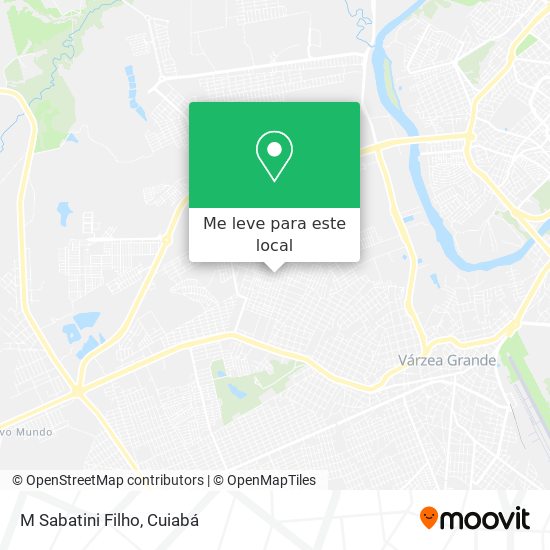 M Sabatini Filho mapa