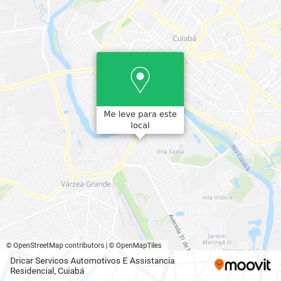 Dricar Servicos Automotivos E Assistancia Residencial mapa