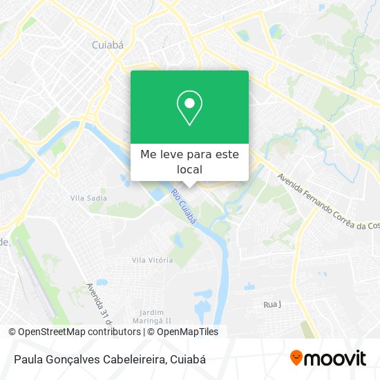 Paula Gonçalves Cabeleireira mapa