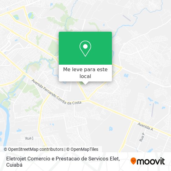 Eletrojet Comercio e Prestacao de Servicos Elet mapa