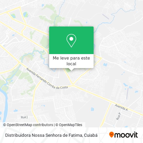 Distribuidora Nossa Senhora de Fatima mapa