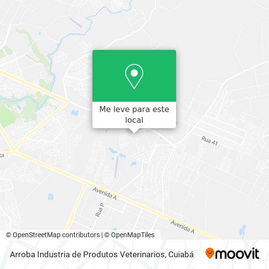 Arroba Industria de Produtos Veterinarios mapa