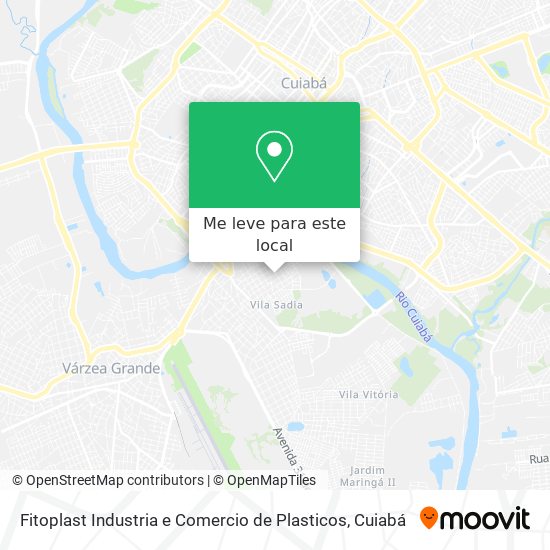 Fitoplast Industria e Comercio de Plasticos mapa
