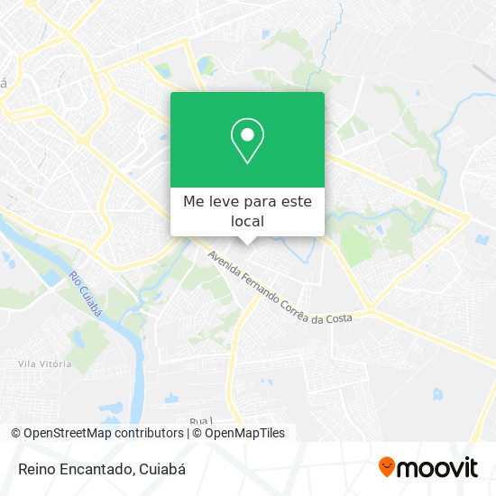 Reino Encantado mapa