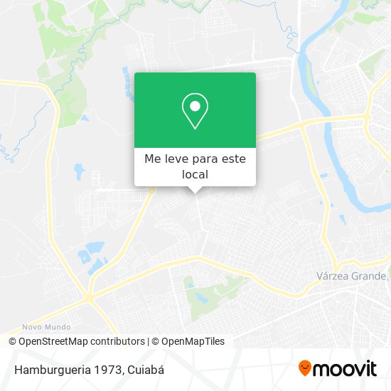 Hamburgueria 1973 mapa
