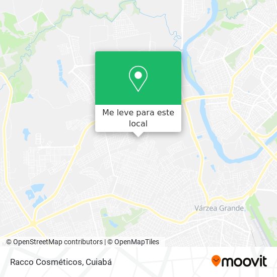 Racco Cosméticos mapa