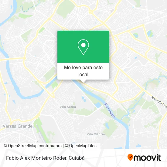 Fabio Alex Monteiro Roder mapa