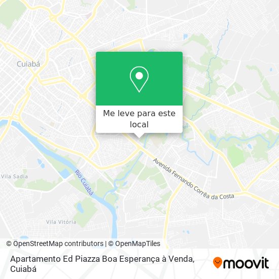 Apartamento Ed Piazza Boa Esperança à Venda mapa