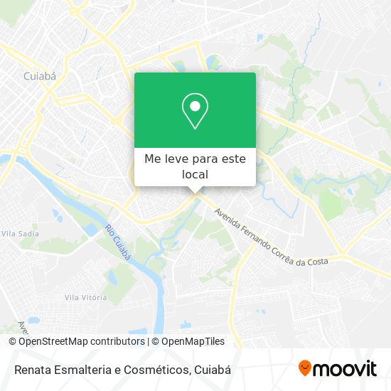 Renata Esmalteria e Cosméticos mapa