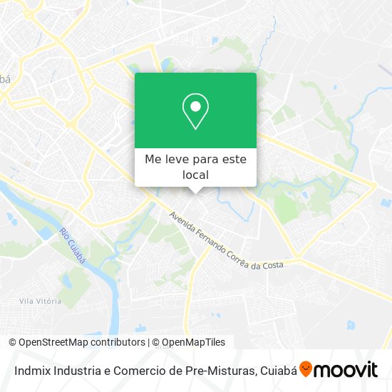 Indmix Industria e Comercio de Pre-Misturas mapa