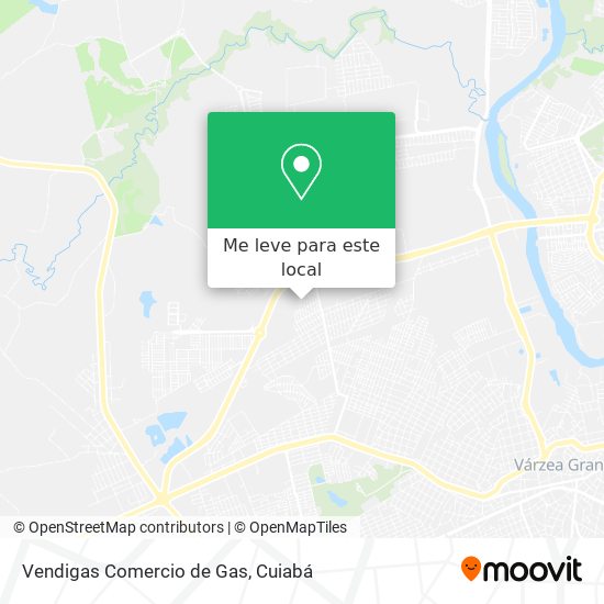 Vendigas Comercio de Gas mapa