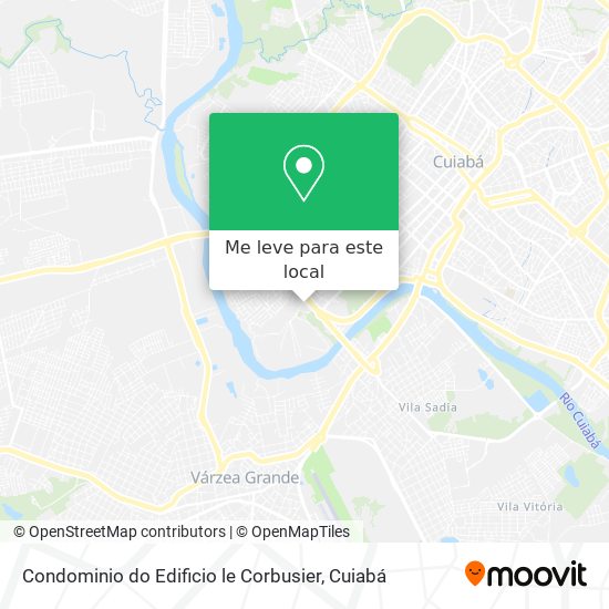 Condominio do Edificio le Corbusier mapa