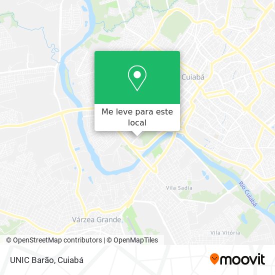 UNIC Barão mapa