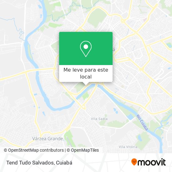 Tend Tudo Salvados mapa