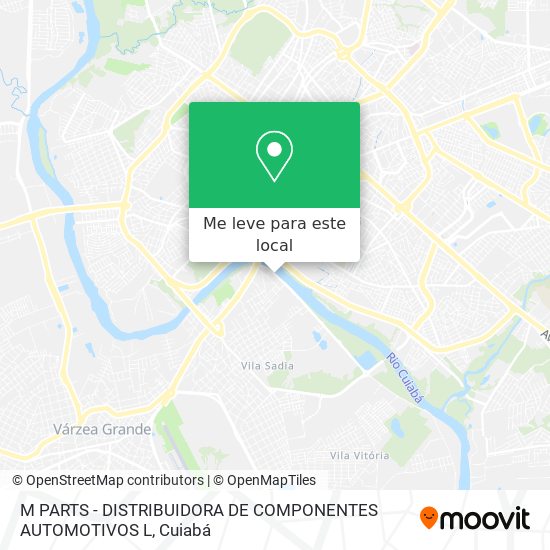 M PARTS - DISTRIBUIDORA DE COMPONENTES AUTOMOTIVOS L mapa