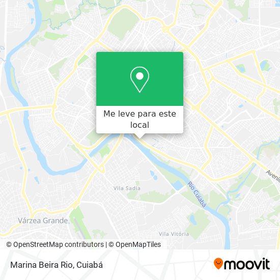 Marina Beira Rio mapa