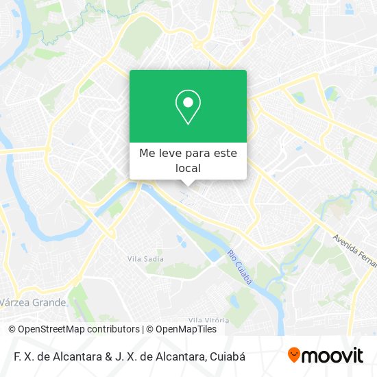 F. X. de Alcantara & J. X. de Alcantara mapa