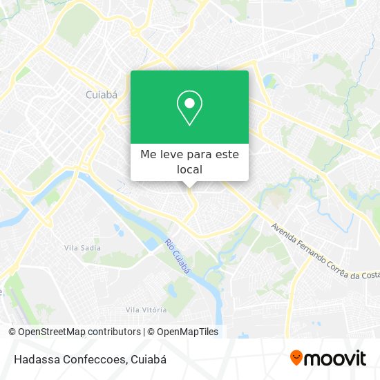 Hadassa Confeccoes mapa