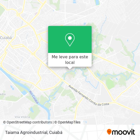 Taiama Agroindustrial mapa