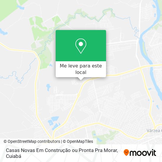 Casas Novas Em Construção ou Pronta Pra Morar mapa